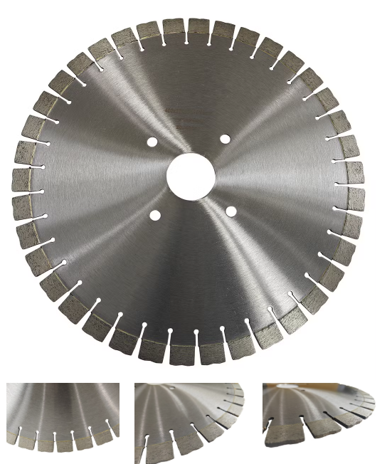 350mm 400mm Silent Silver Brazed Diamond Saw Blade for Cutting Concrete Granite(图2) image.png