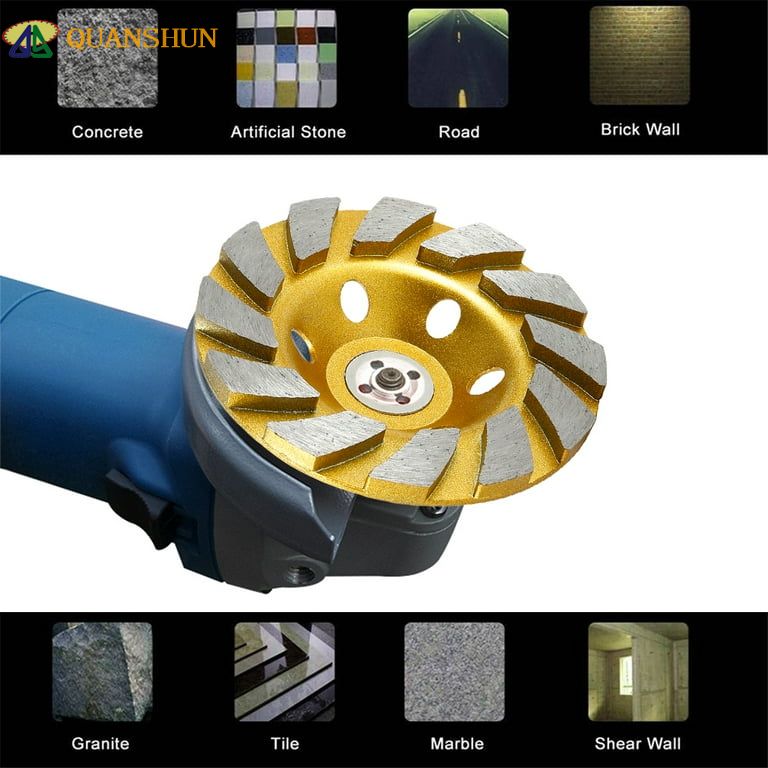 Diamond Grinding Wheel Disc Wood Carving Disc Bowl Shape Grinding Cup Concrete Granite Stone Ceramic Cutting Disc Power Tools(图3) Diamond Grinding Wheel Disc Wood Carving Disc Bowl Shape Grinding Cup Concrete Granite Stone Ceramic Cutting Disc Power Tools
