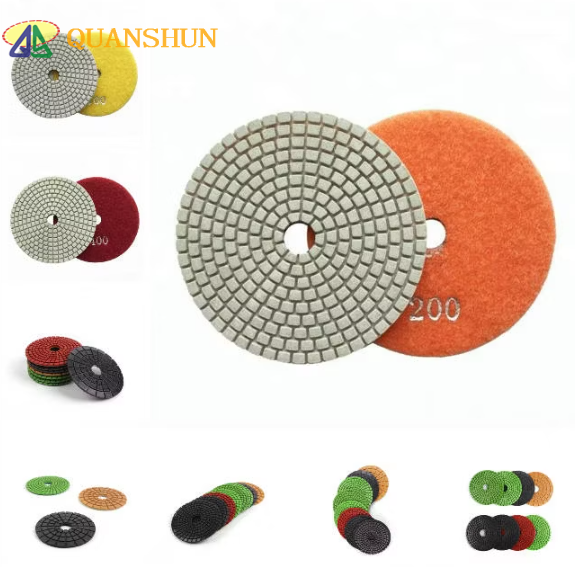 4 Inch D100mm 7 Steps Diamond Tools Wheels Flexible Grinding Disc Wet Polishing Pad for Angle Grinder for Stone 4 Inch D100mm 7 Steps Diamond Tools Wheels Flexible Grinding Disc Wet Polishing Pad for Angle Grinder for Stone