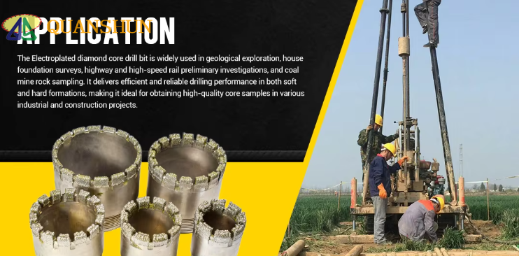 Drillsoltek Durable Electroplated Diamond Core Drill Bit for Glass & Marble | Smooth Cutting, Long Service Life Diamond Bit(图2) image.png